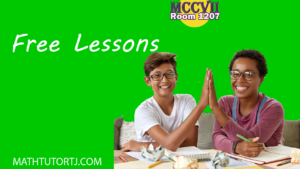 Free Lesson MCCVII